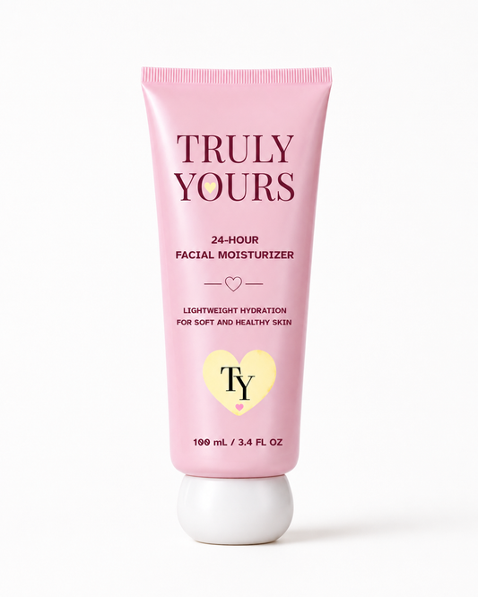 24-Hour Facial Moisturizer by Truly Yours for kids sensitive skin