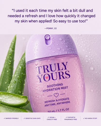 Soothing Hydration Mist — gentle kids face mist by Truly Yours