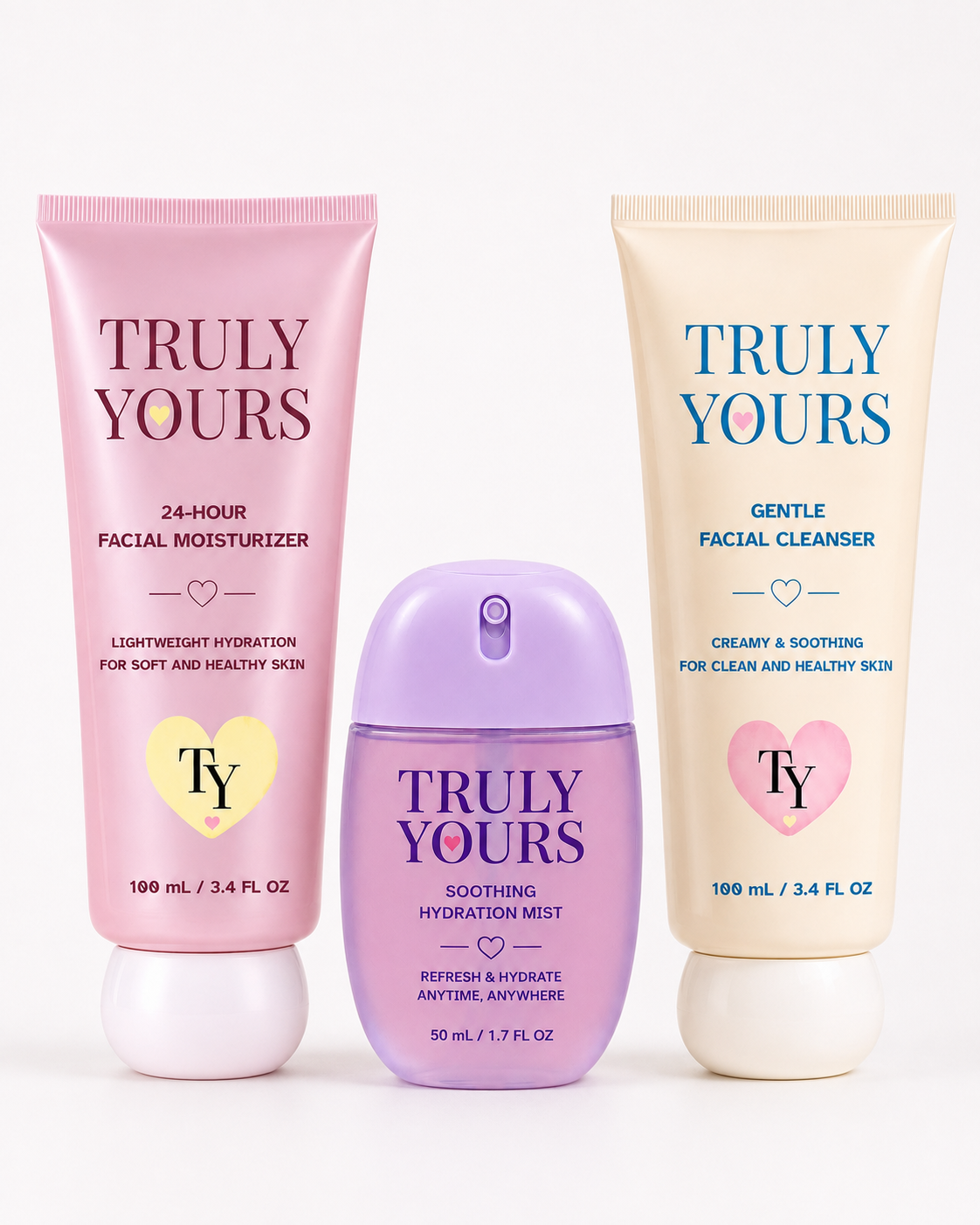 Gentle Facial Cleanser by Truly Yours — soft cleanse for sensitive skin